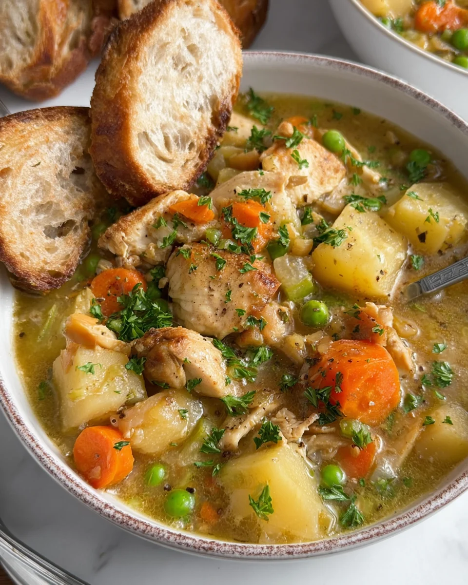 Slow Cooker Chicken Stew