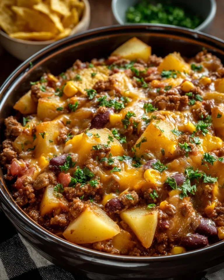Slow Cooker Cowboy Casserole