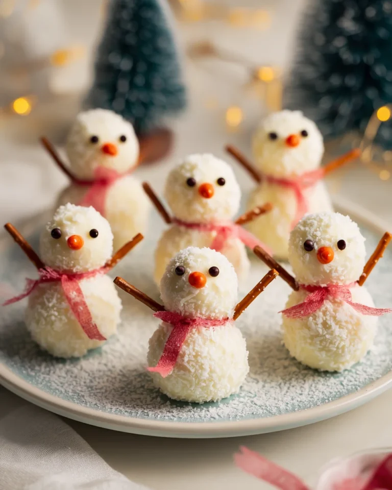 Snowman Truffles