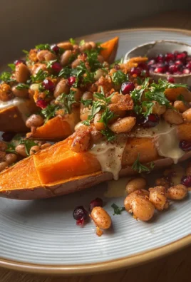 Sweet Potato with Butter Beans Crunch