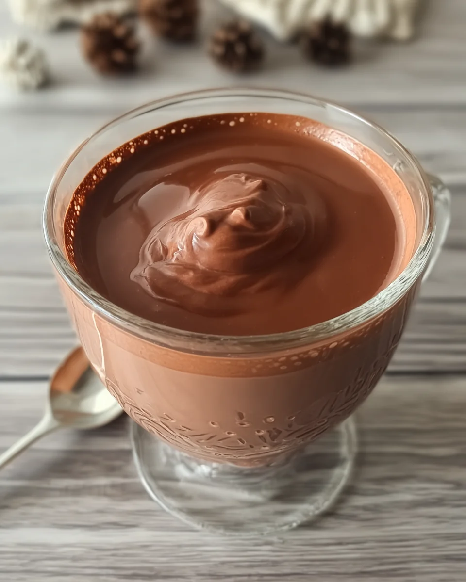 Thick Italian Hot Chocolate