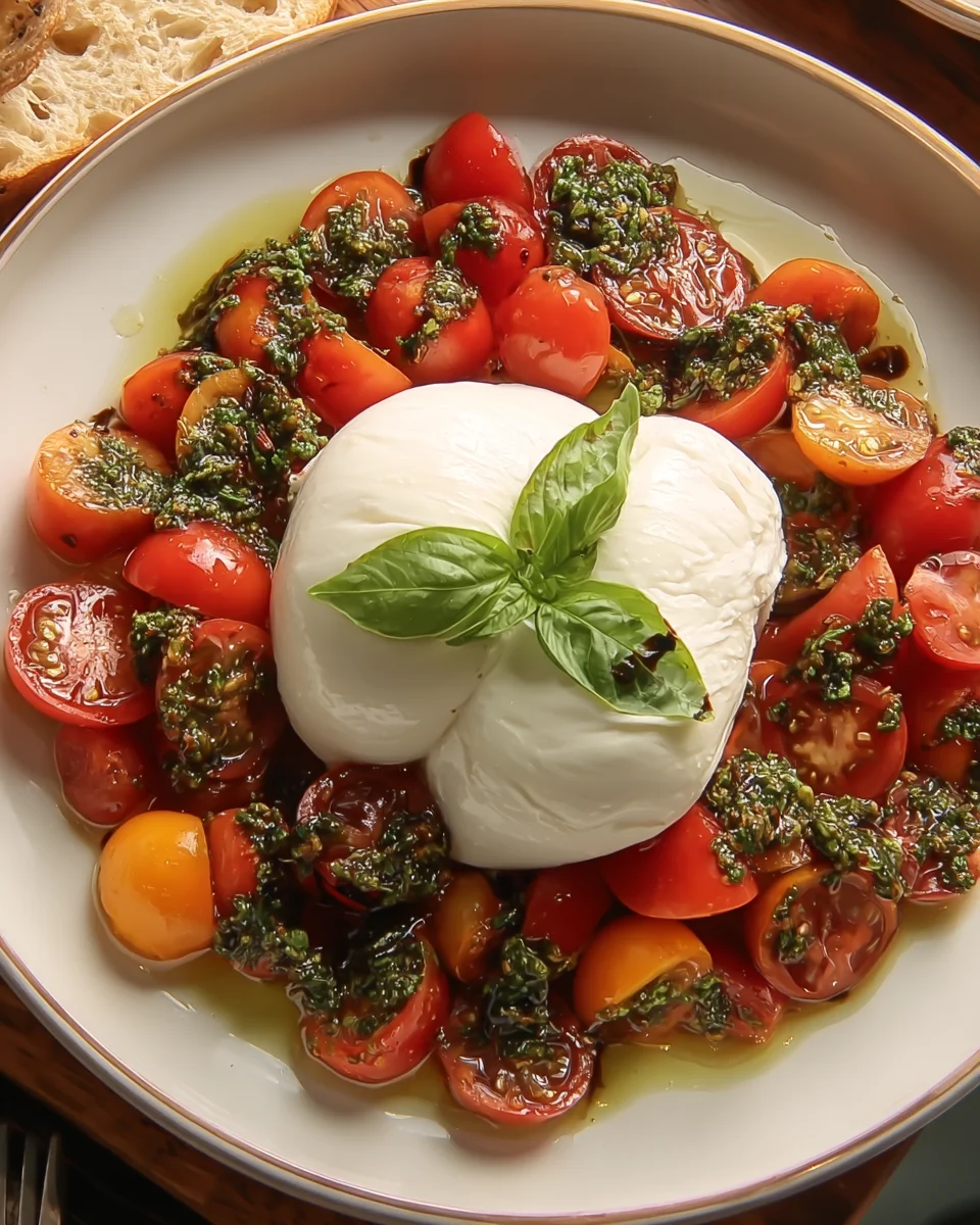 Tomato Burrata Salad