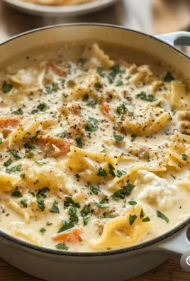 White Lasagna Soup