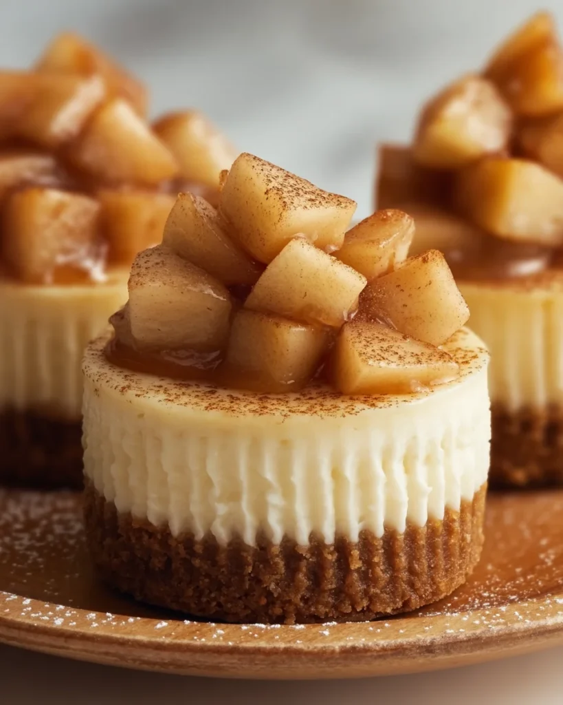 Apple Pie Cheesecake Bite