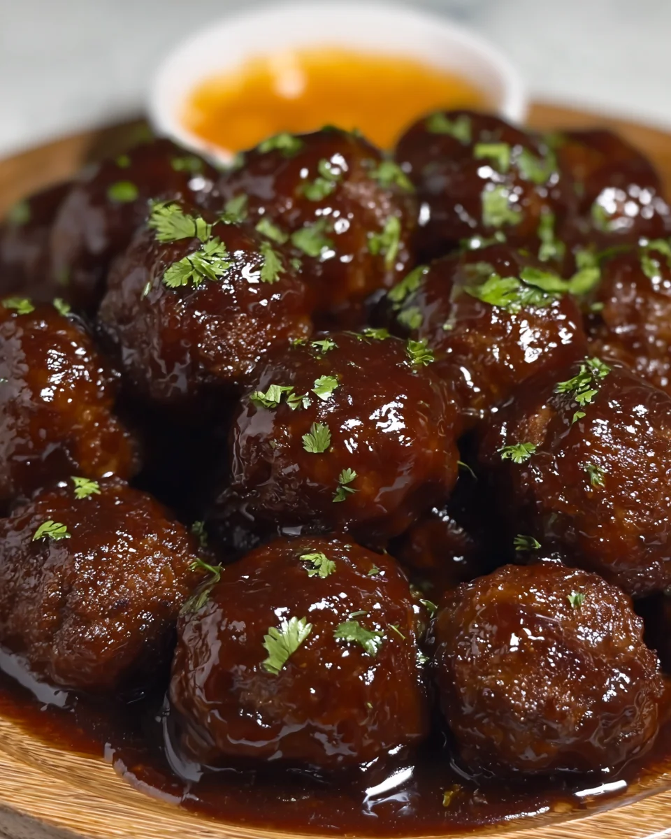 BBQ Jerk Meatballs