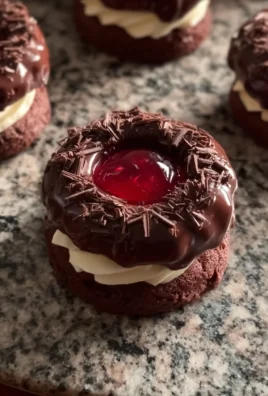 Black Forest Christmas Cookies (Chocolate & Cherry Bliss!)
