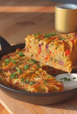 Breakfast Veggie Crinkle Cake