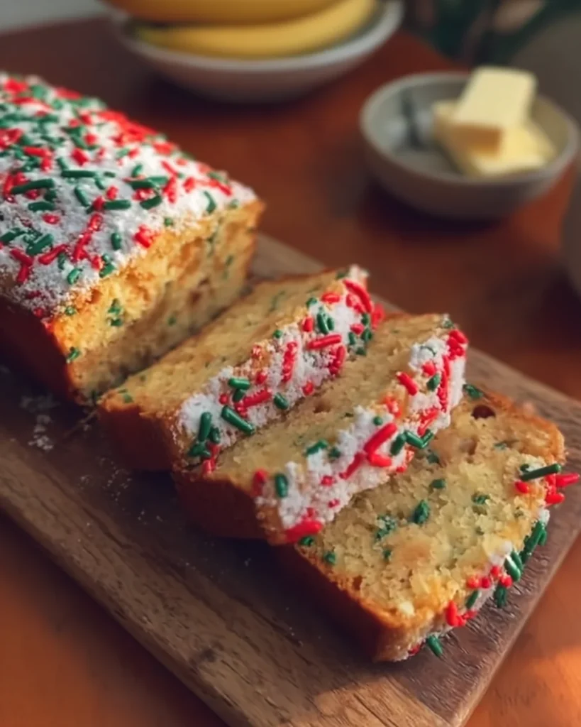 Brown Butter Sugar Cookie Banana Bread
