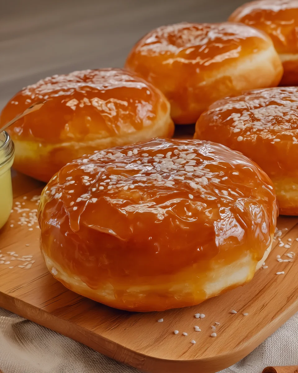 Caramelized Crème Brûlée Donuts