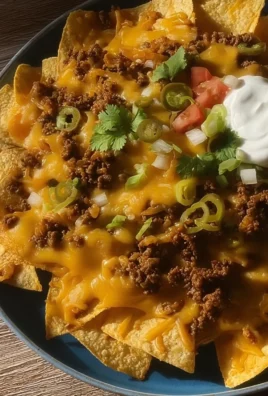 Cheesy Beef Nachos