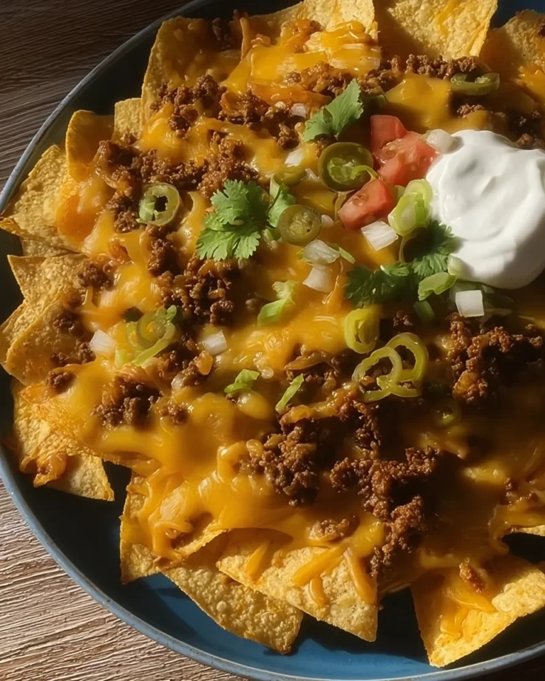 Cheesy Beef Nachos
