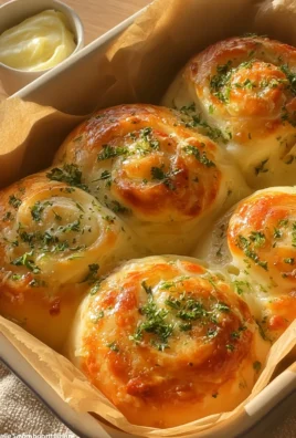 Cheesy Garlic Pull-Apart Rolls