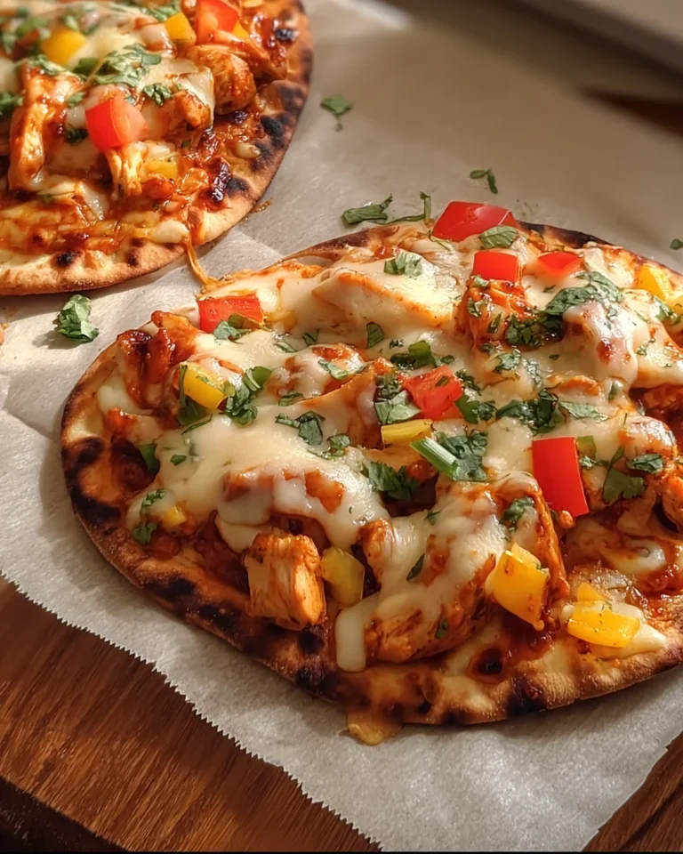 Cheesy Sweet Chilli Chicken Flatbreads