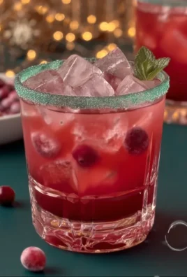 Christmas Mistletoe Margaritas