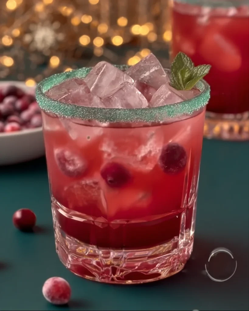 Christmas Mistletoe Margaritas