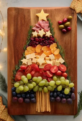 Christmas Tree Shaped Charcuterie