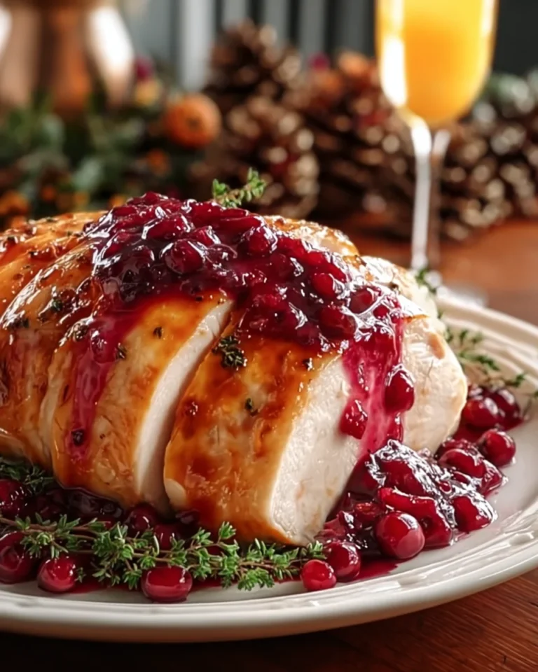Cranberry Orange Turkey Breast