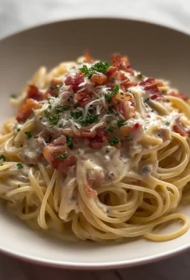Cream Spaghetti with Bacon