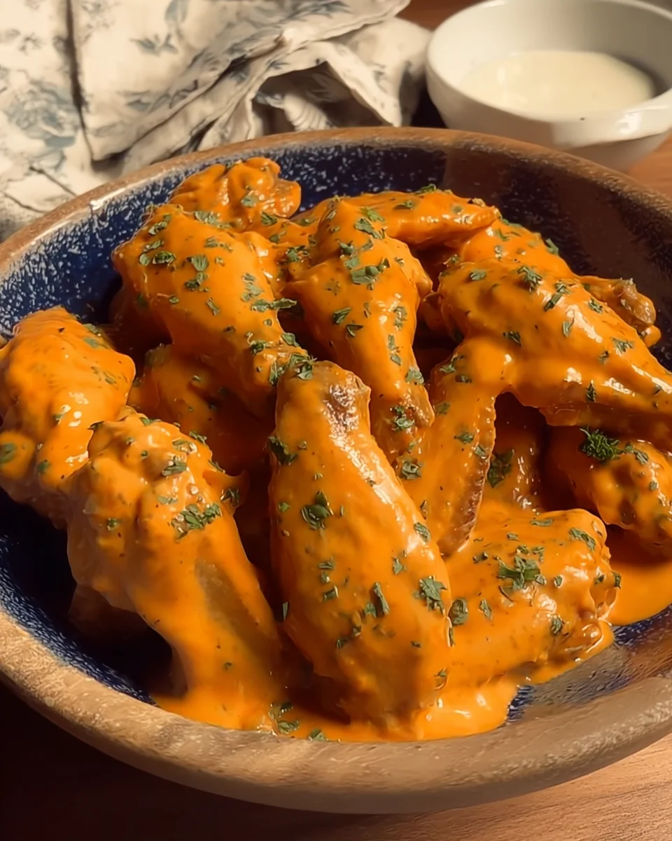Creamy Buffalo Wings