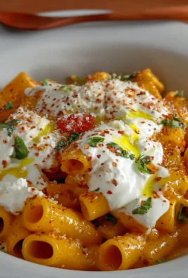Creamy Burrata Tortiglioni