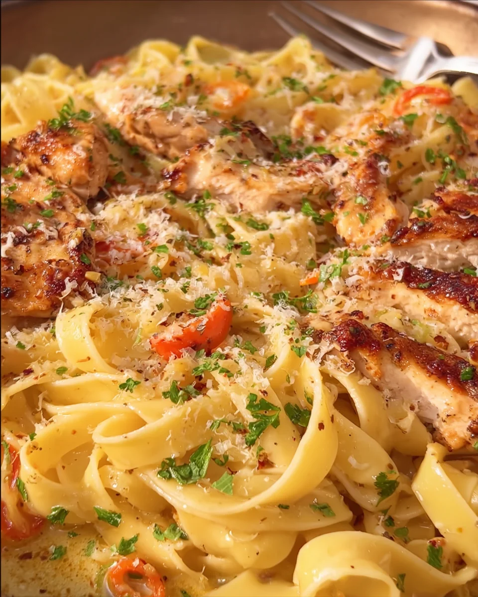 Creamy Cajun Chicken Pasta