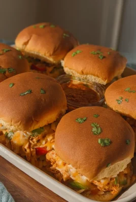 Creamy Chicken Fajita Sliders