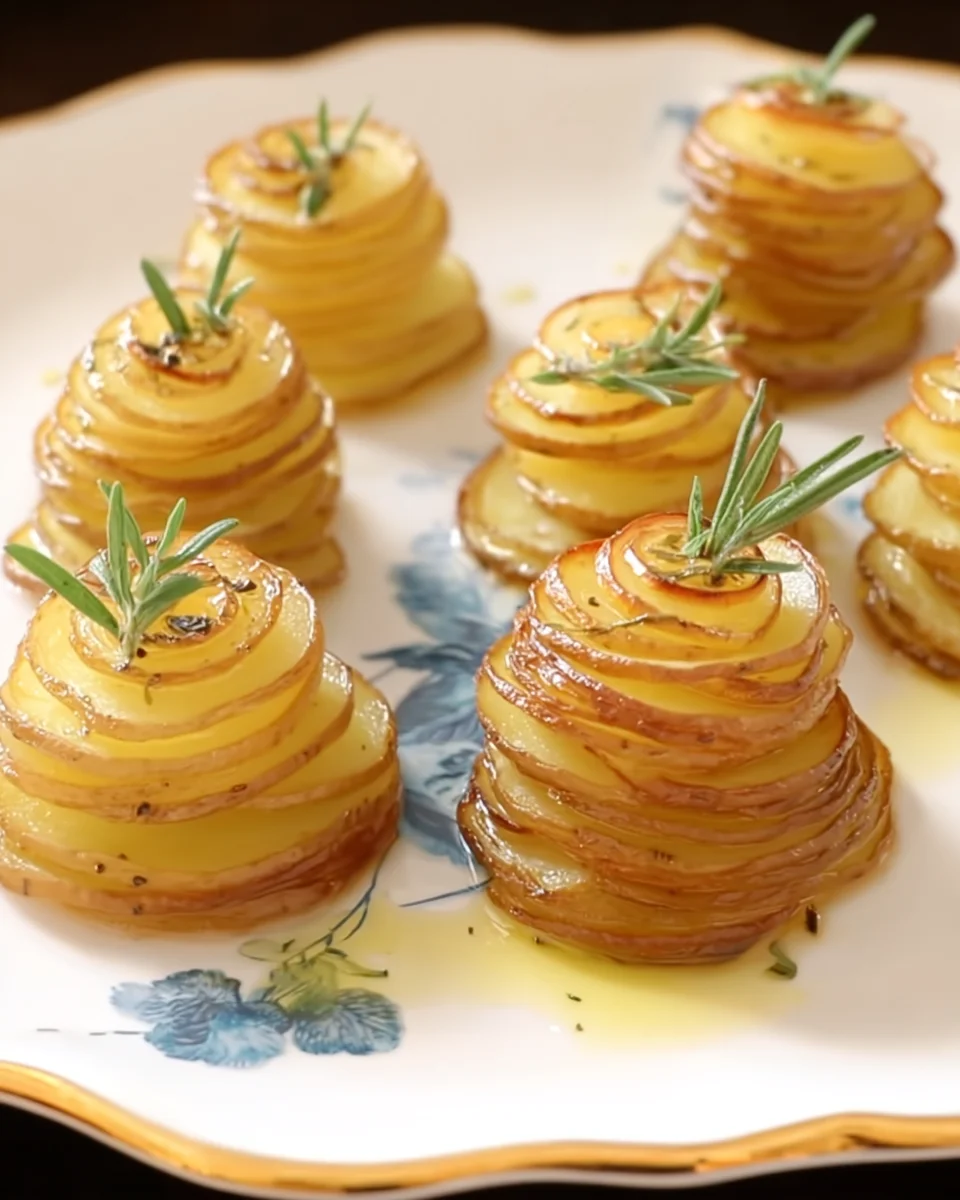 Crispy Potato Stacks