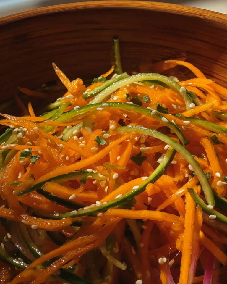 Cucumber Carrot Salad