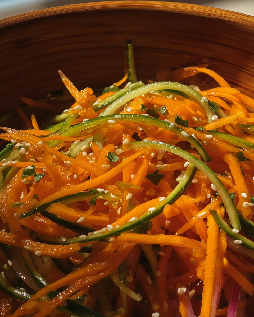 Cucumber Carrot Salad