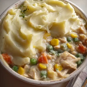 Easy Chicken Shepherd’s Pie