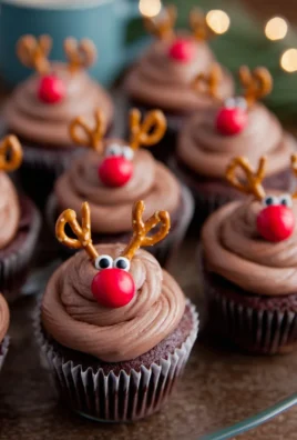 Easy Reindeer Cupcakes