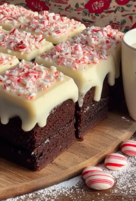 Festive Peppermint Mocha Cake