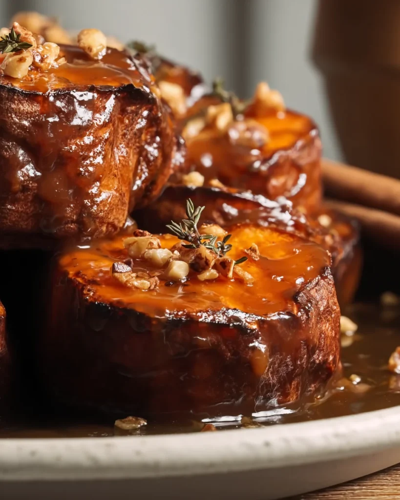 Fondant Sweet Potatoes (slow roasted)