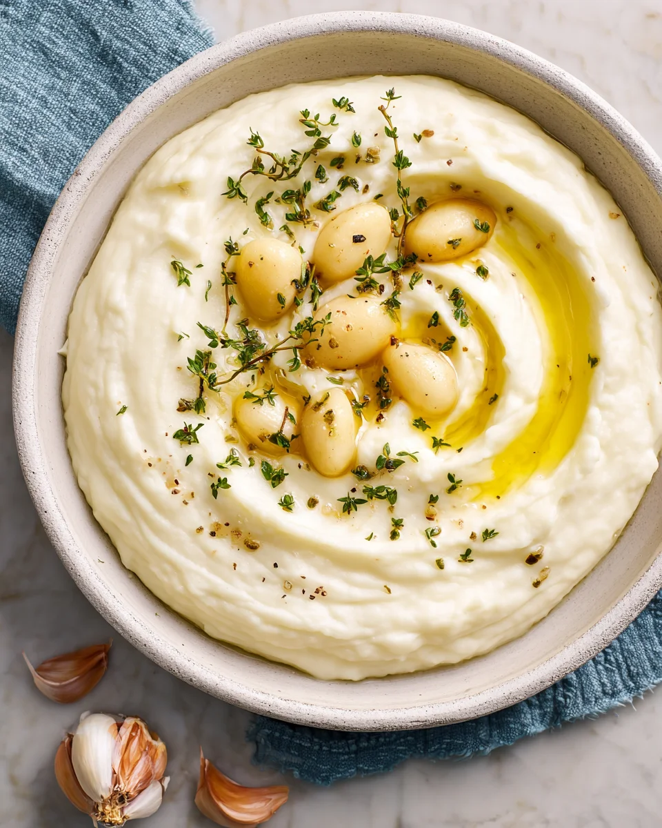 Garlic and Herb Mashed Potatoes