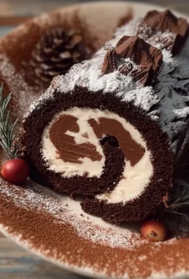 Gluten-Free Yule Log Cake