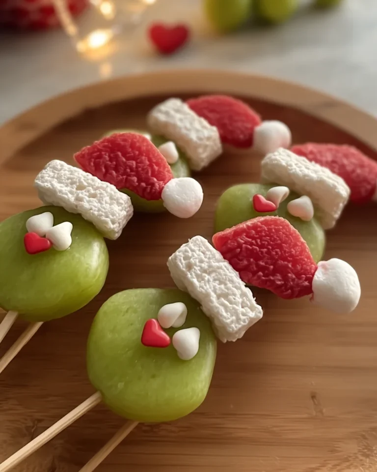 Grinch snacks