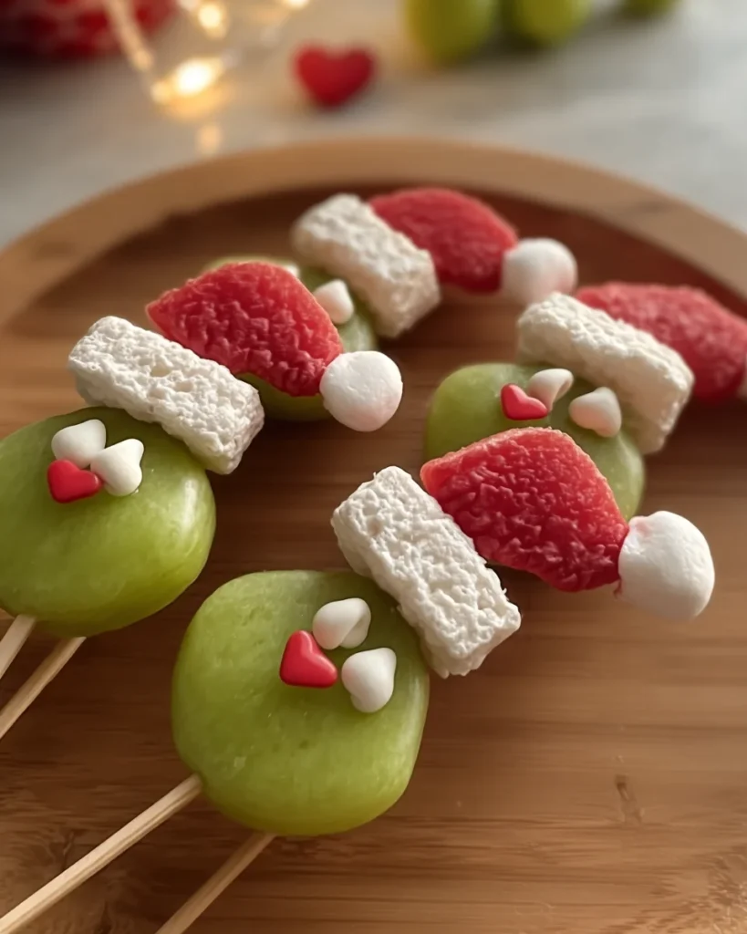 Grinch snacks