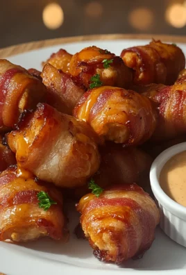 Honey Bacon Chicken Bites