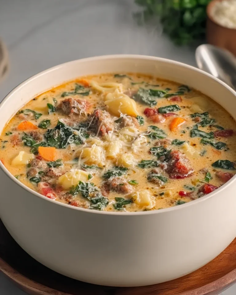 Italian Sausage Pasta Soup