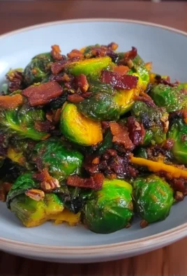 Maple Bacon Brussel Sprouts