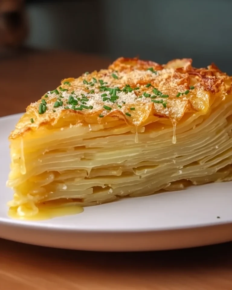 Million Layer Potato Cake