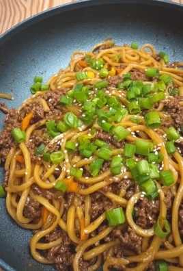 Mongolian Beef Noodles
