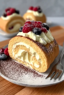 No-Bake Vanilla Tiramisu Roll
