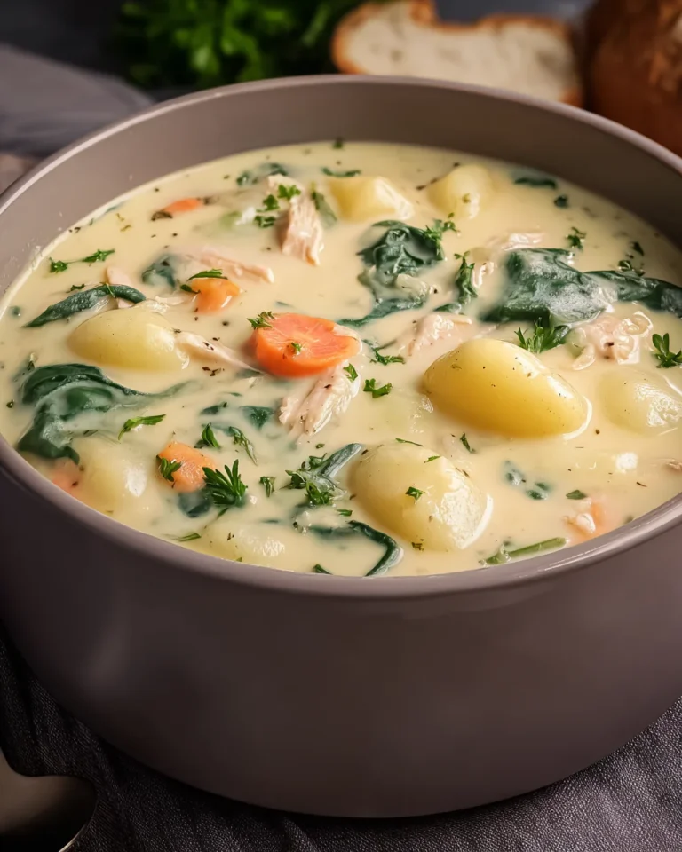 Olive Garden Chicken Gnocchi Soup
