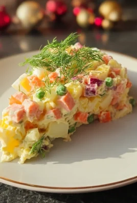 Olivier Salad Wreatg