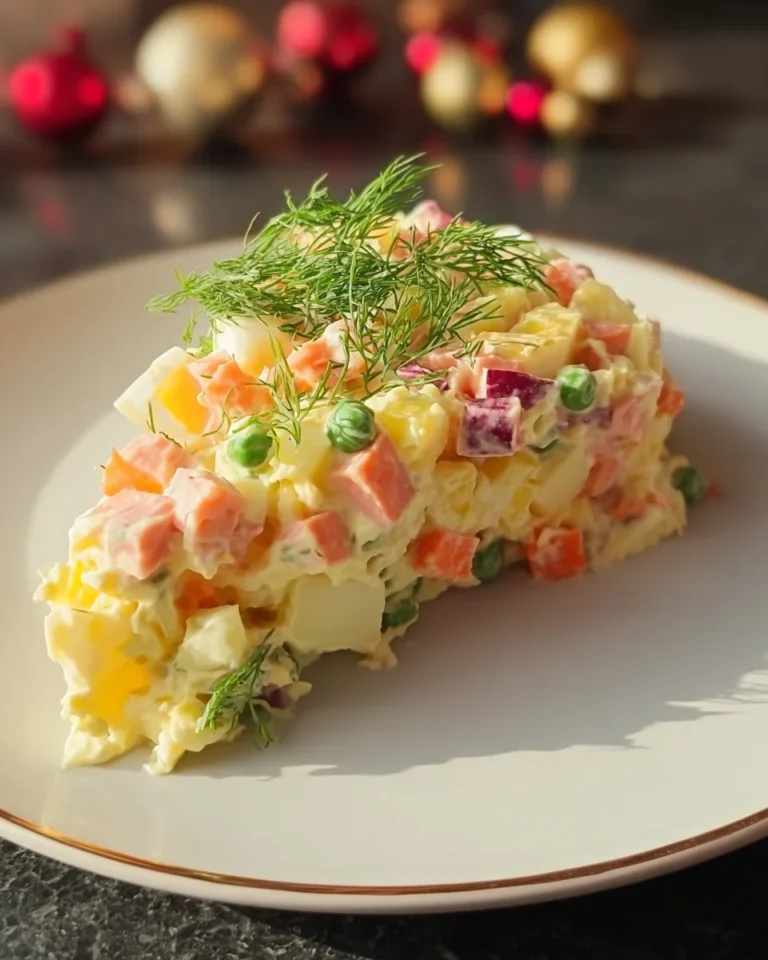 Olivier Salad Wreatg