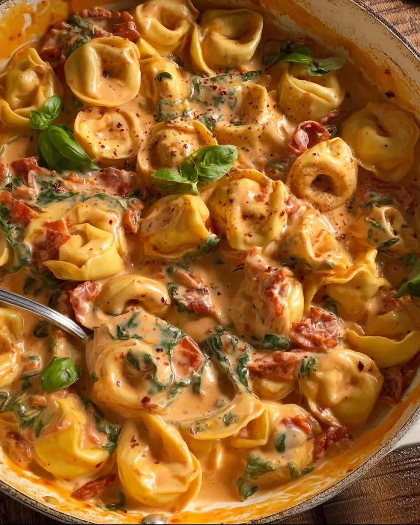 One Pan Tucsan Tortellini