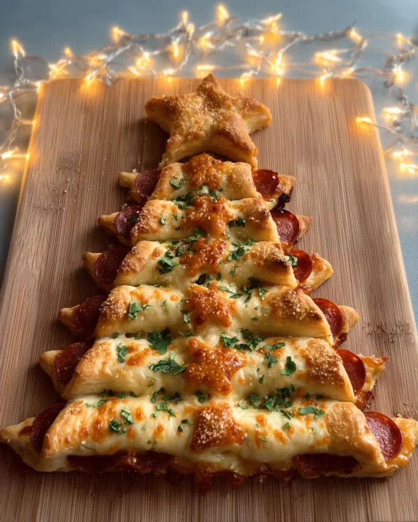 Pizza Christmas tree