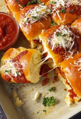 Pull-Apart Meatball Sliders with Garlic Parmesan Butter