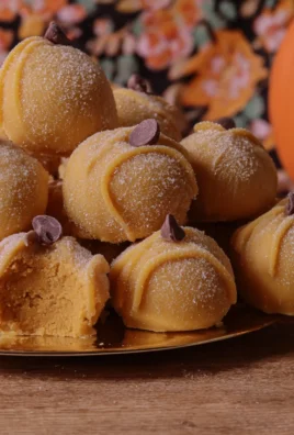 Pumpkin Pie Cheesecake Truffles